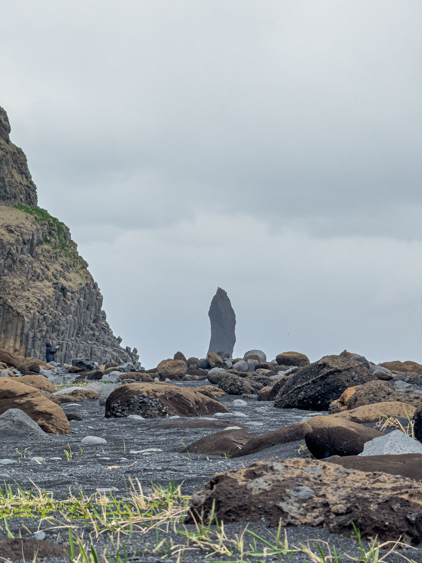 Reynisdrangar Basalt Stacks on Arctic Adventures South Shore Adventure Tour