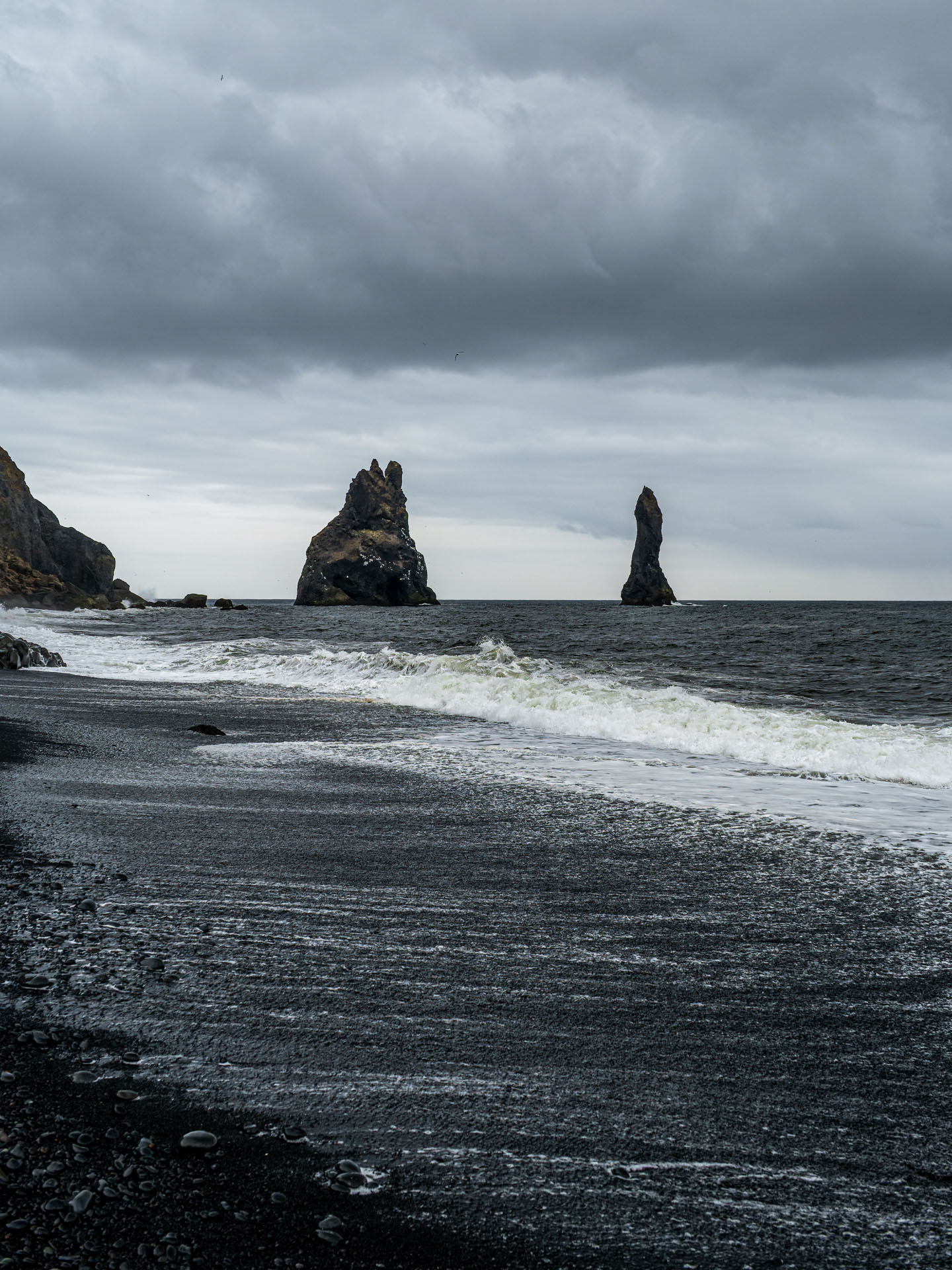 Reynisdrangar Basalt Stacks on Arctic Adventures South Shore Adventure Tour