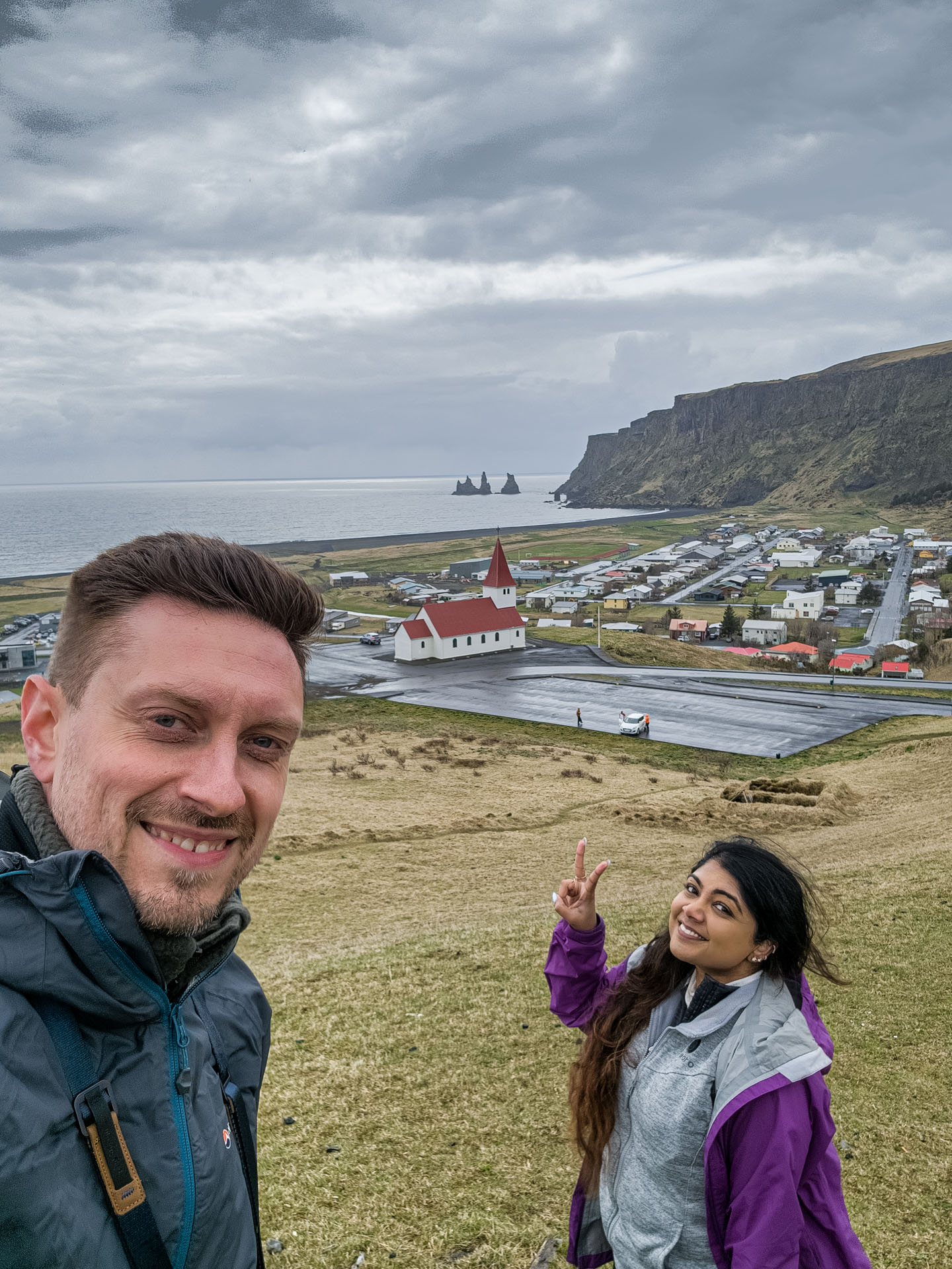 Vík village on Arctic Adventures South Shore Adventure Tour