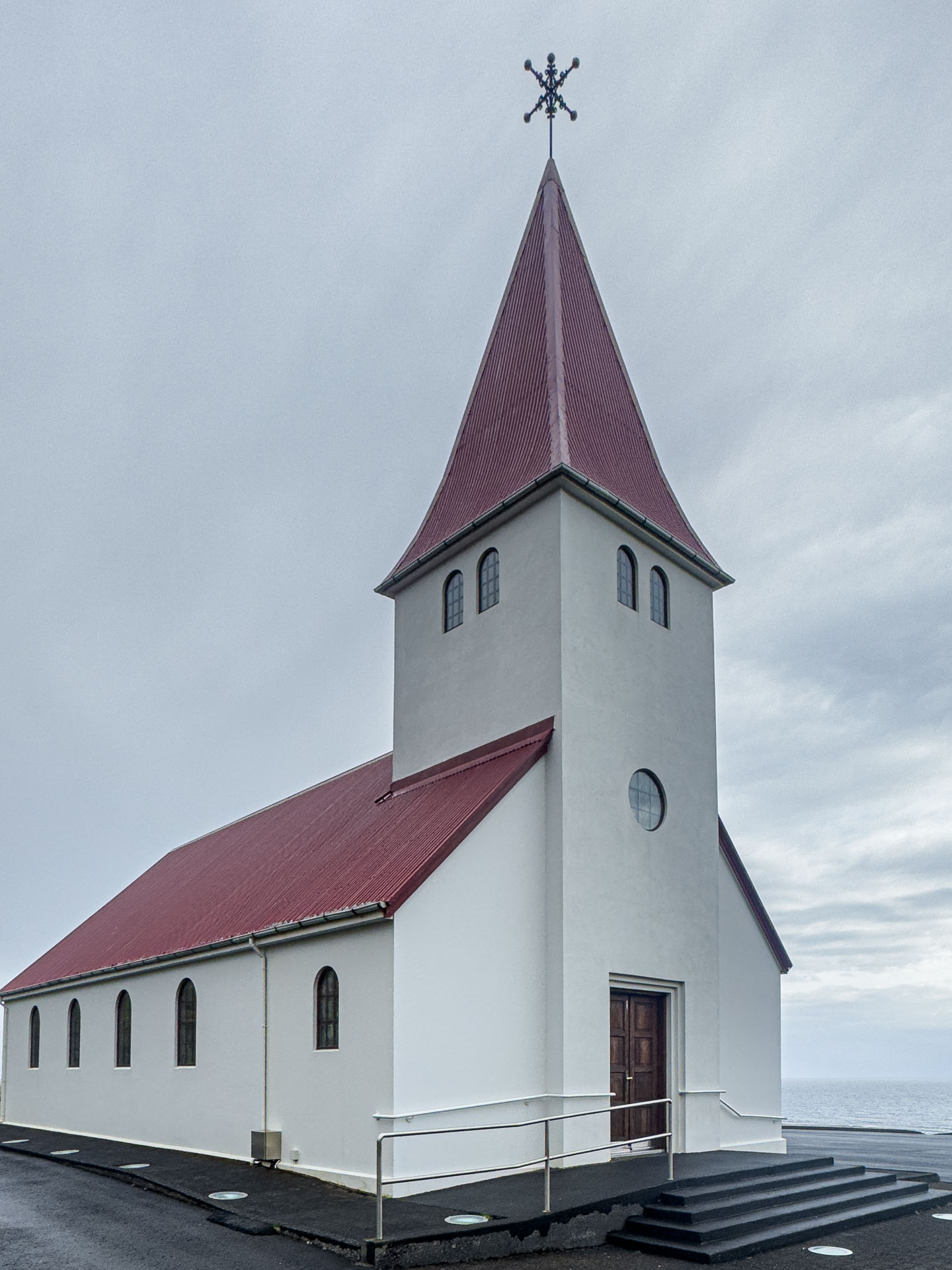 Vík church on Arctic Adventures South Shore Adventure Tour